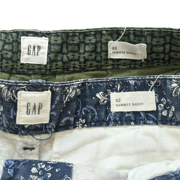 Gap Ladies Size 2 Summer Shorts Bundle 2000's Vintage Styles Preppy 1990's - Picture 4 of 4
